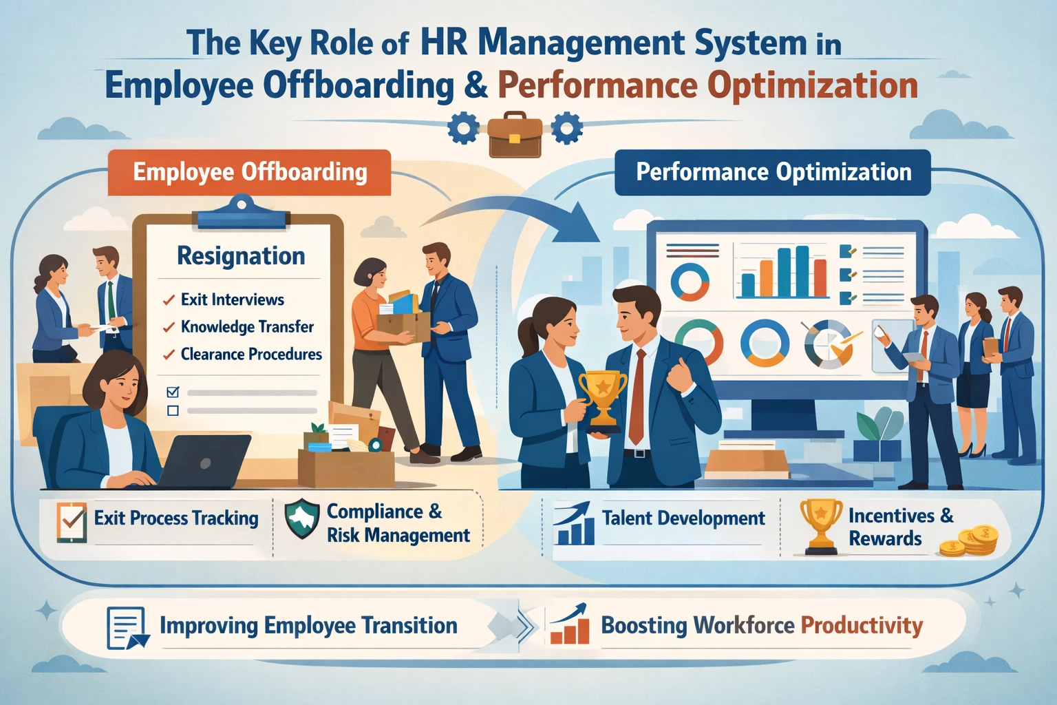 人力资源管理系统在企业离职管理与绩效优化中的关键作用
