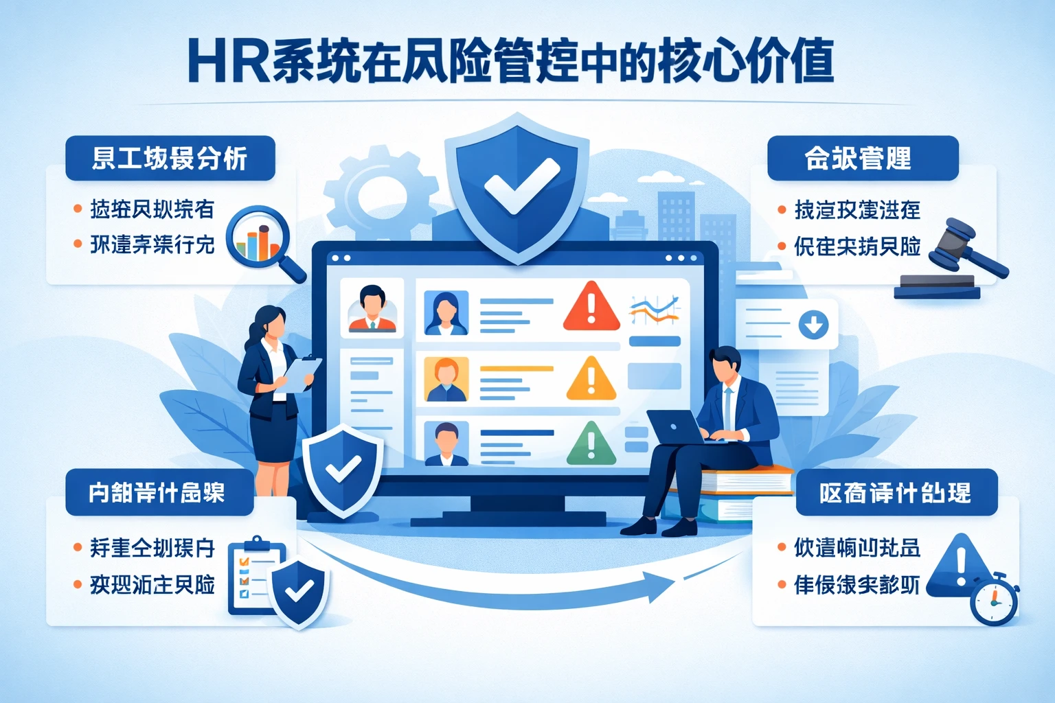 HR系统在风险管控中的核心价值
