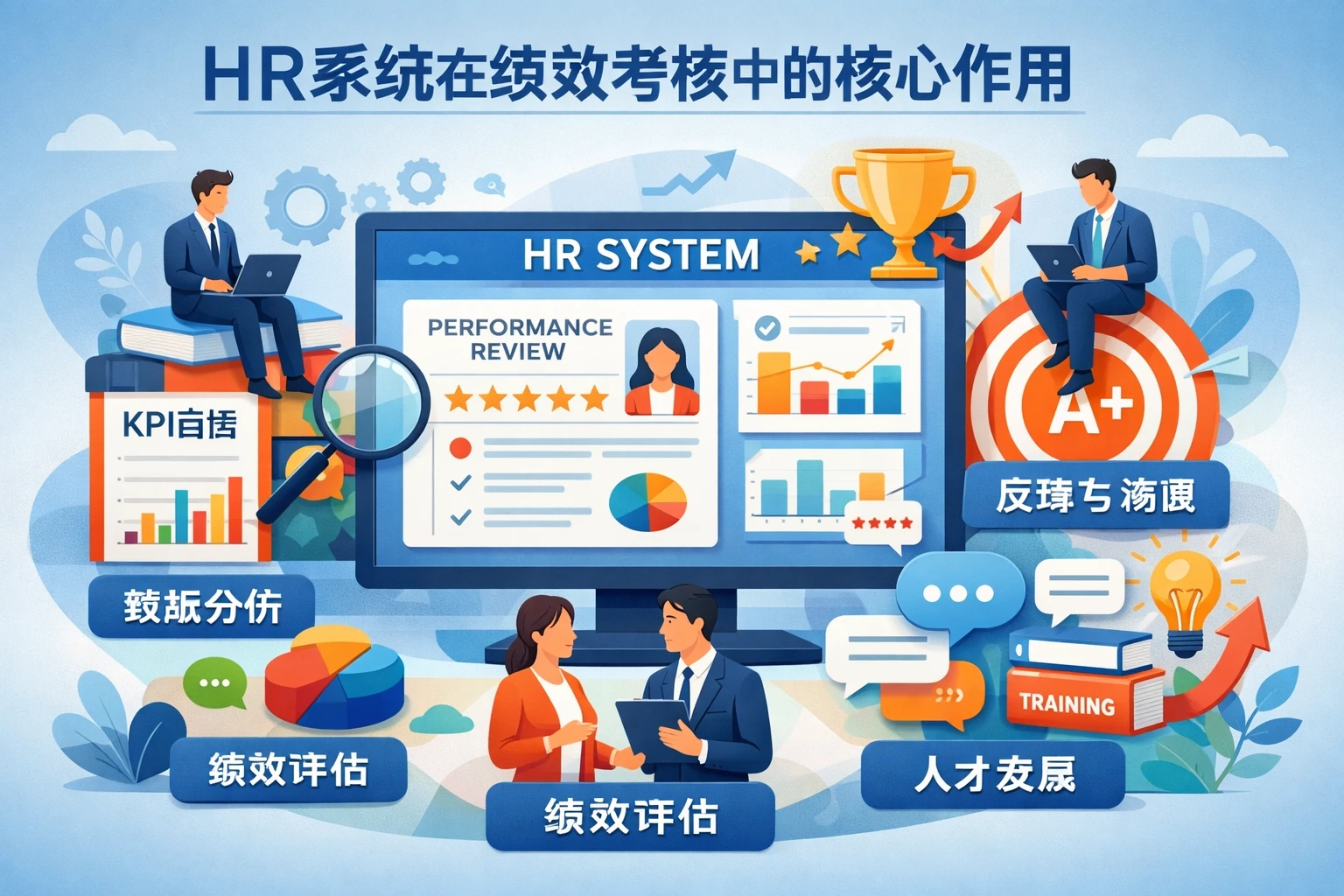 HR系统在绩效考核中的核心作用