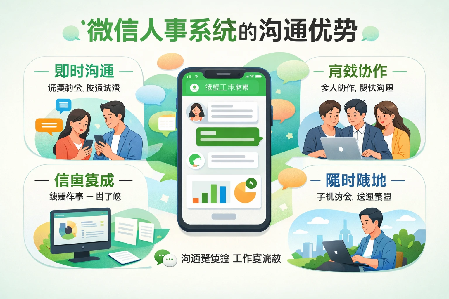 微信人事系统的沟通优势