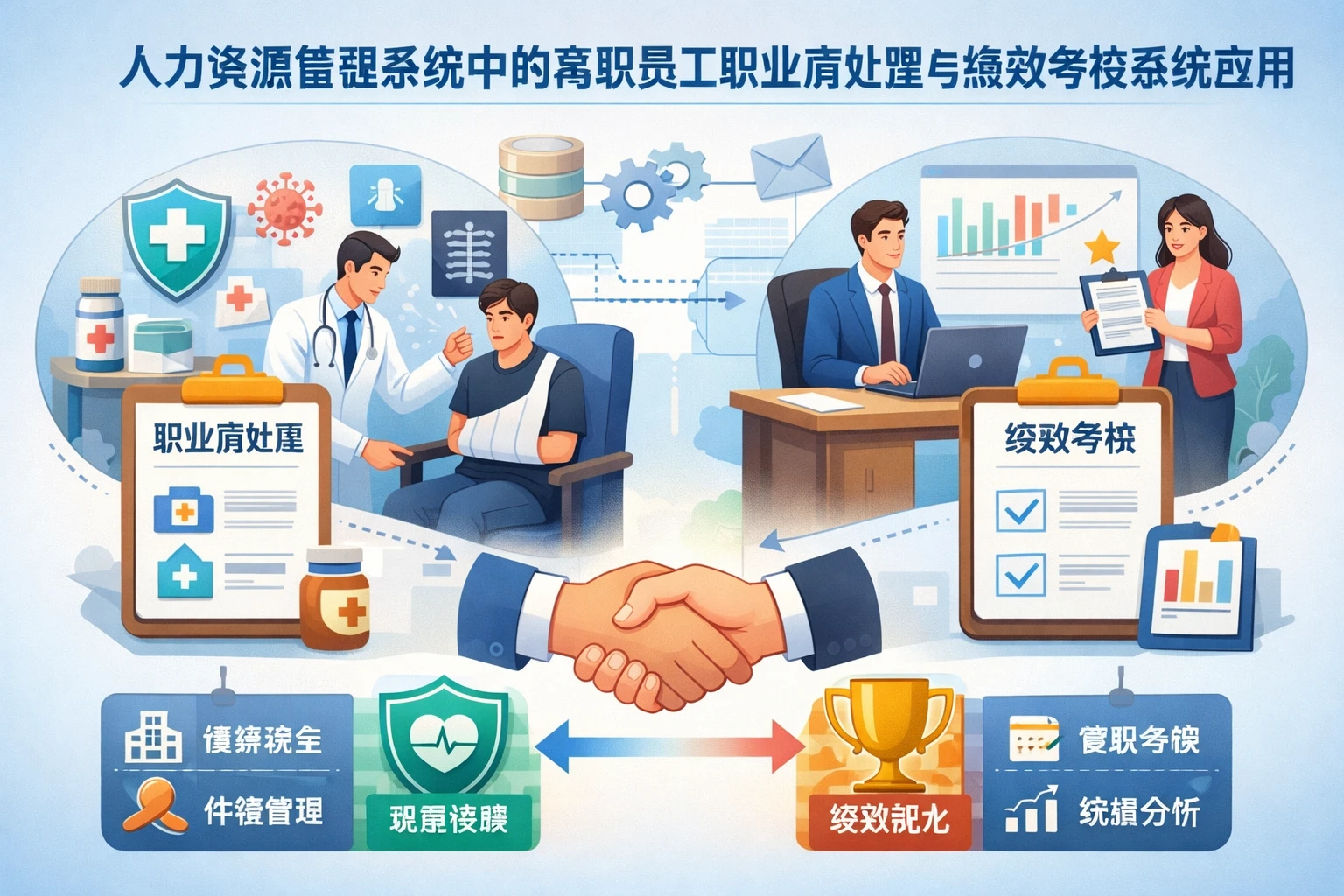 人力资源管理系统中的离职员工职业病处理与绩效考核系统应用