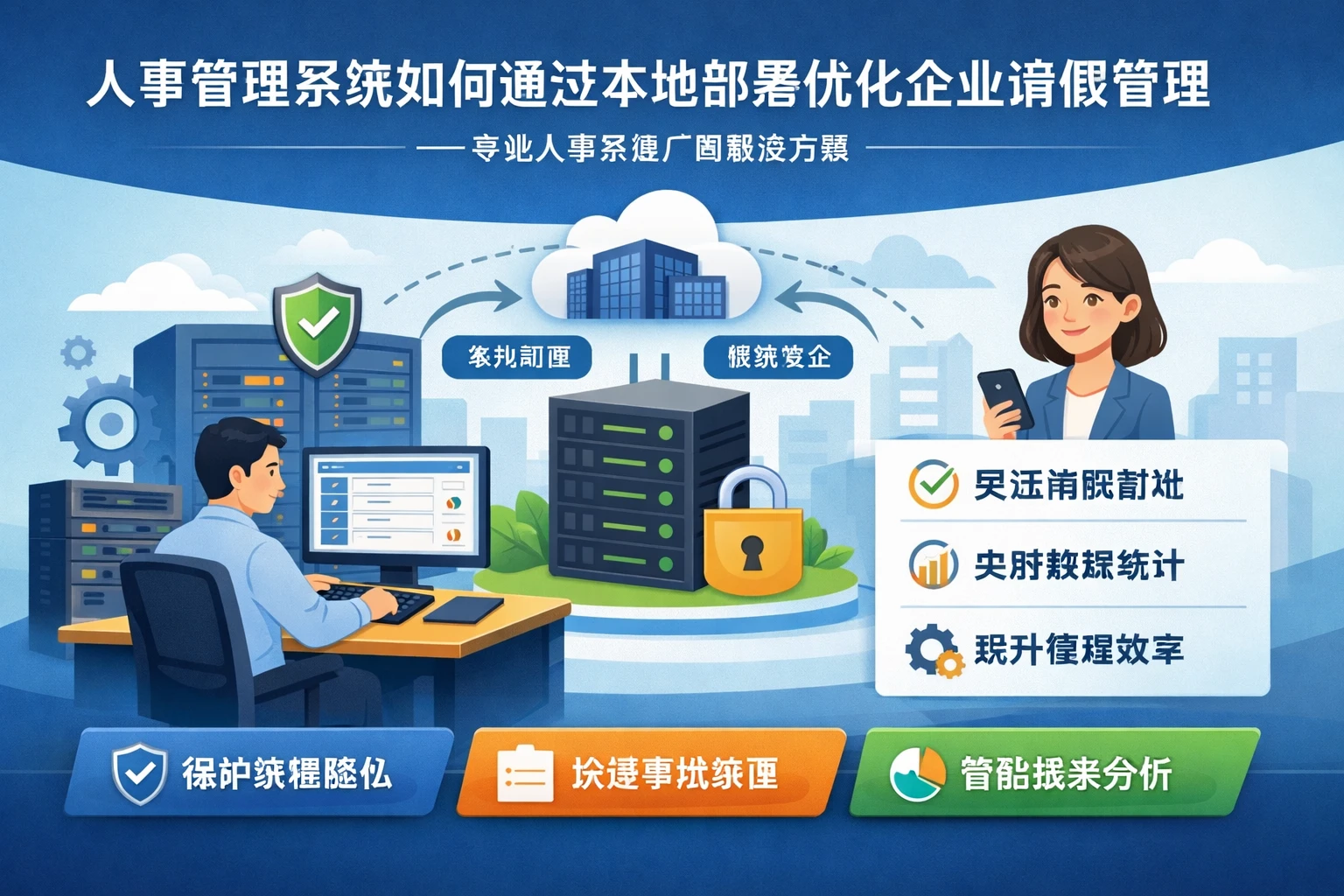 人事管理系统如何通过本地部署优化企业请假管理——专业人事系统厂商解决方案