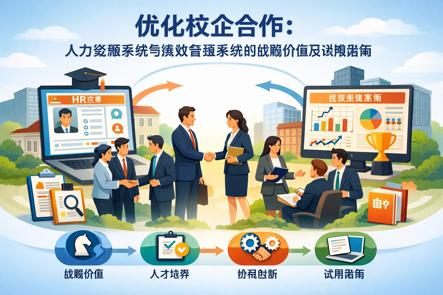 优化校企合作：人力资源系统与绩效管理系统的战略价值及试用指南