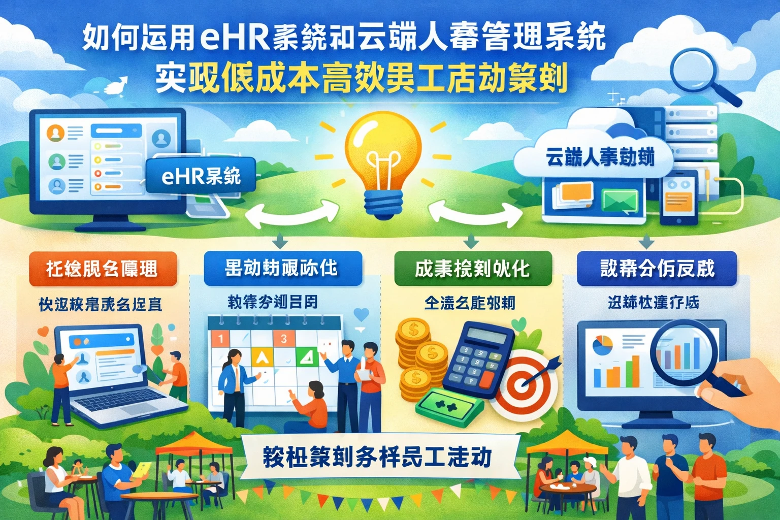 如何运用eHR系统和云端人事管理系统实现低成本高效员工活动策划