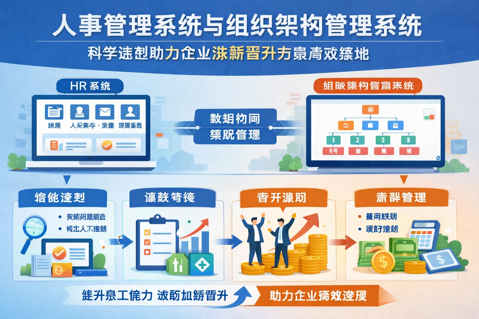 人事管理系统与组织架构管理系统：科学选型助力企业涨薪晋升方案高效落地