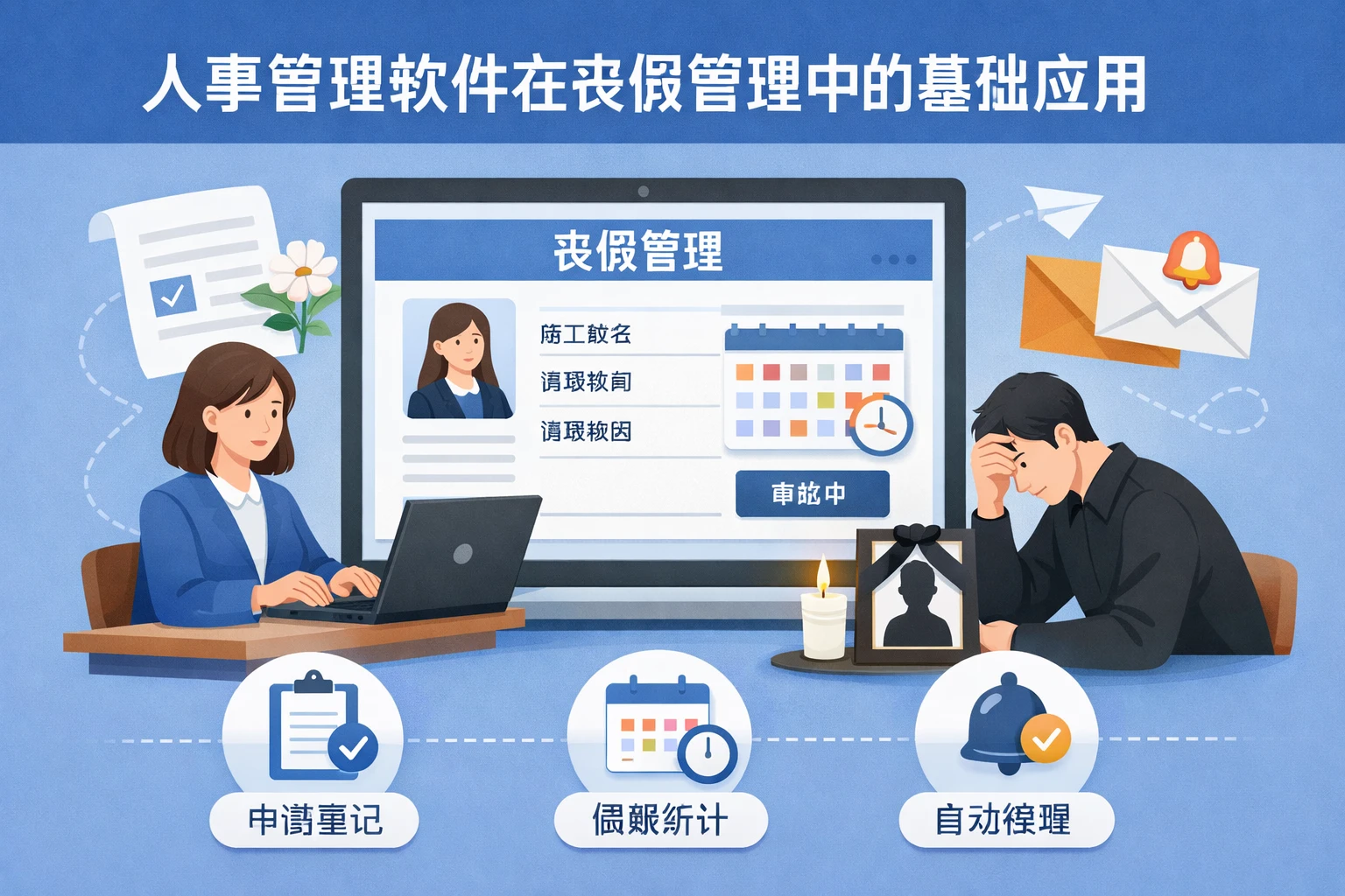 人事管理软件在丧假管理中的基础应用