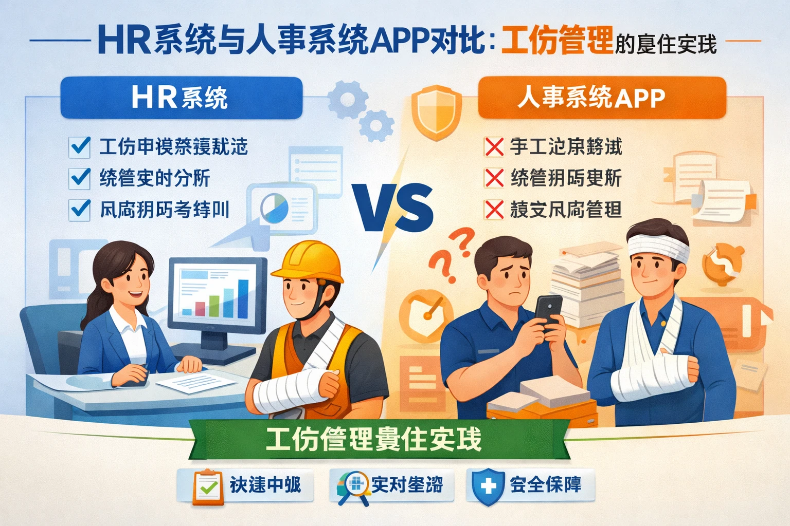 HR系统与人事系统APP对比：工伤管理的最佳实践