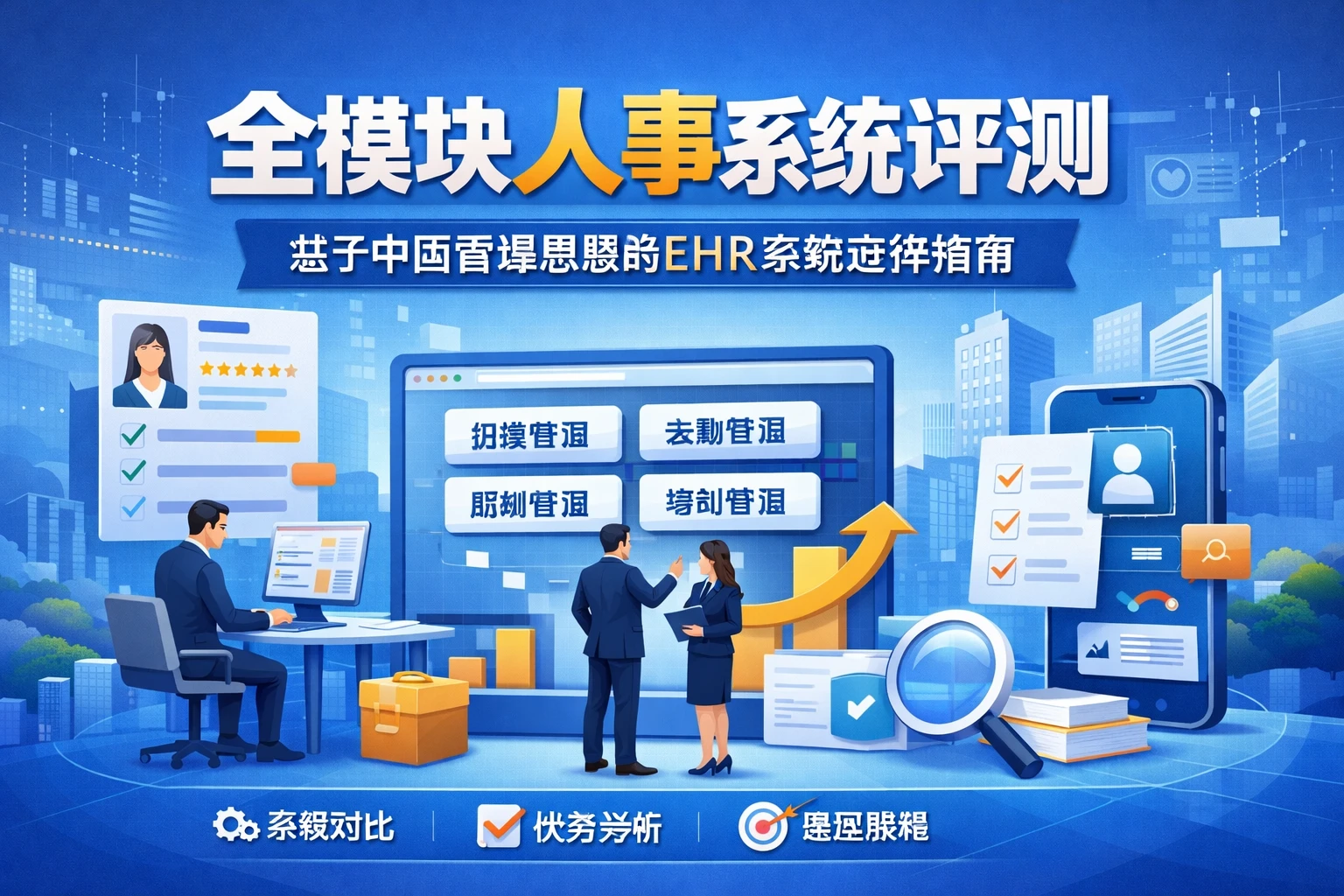 全模块人事系统评测:基于中国管理思想的EHR系统选择指南