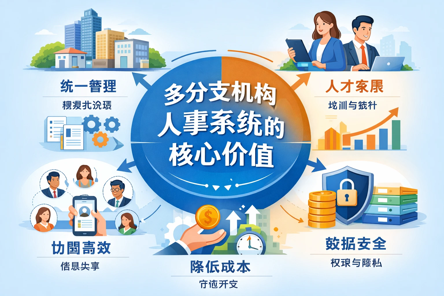 多分支机构人事系统的核心价值
