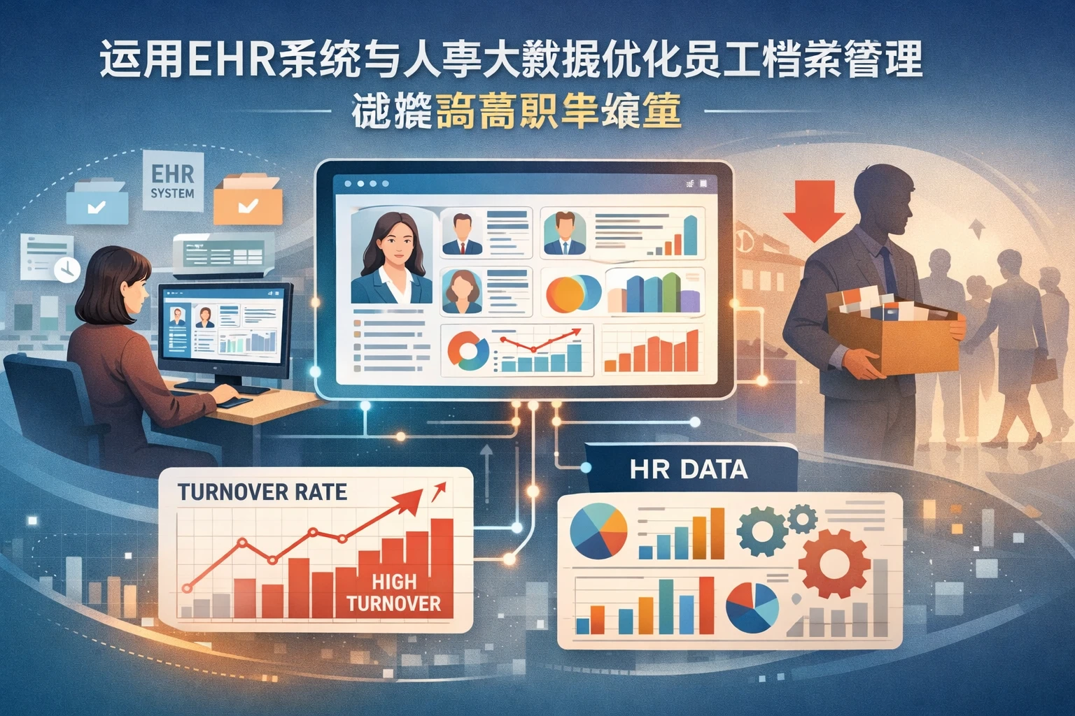 运用EHR系统与人事大数据优化员工档案管理，破解高离职率难题