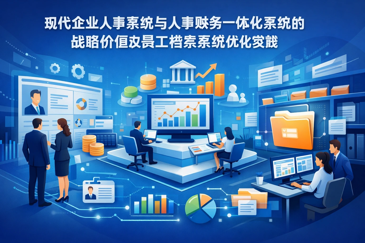 现代企业人事系统与人事财务一体化系统的战略价值及员工档案系统优化实践
