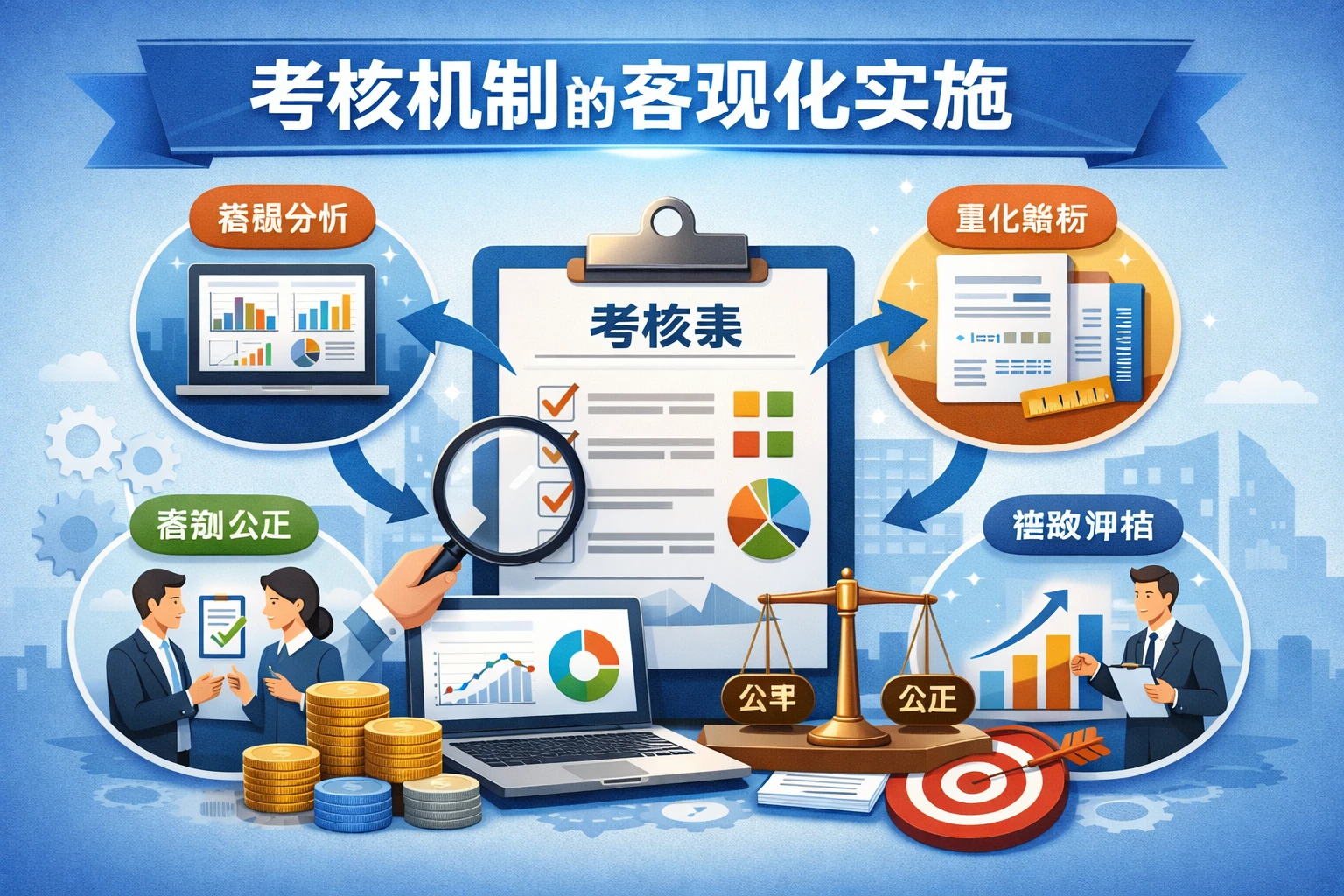 考核机制的客观化实施