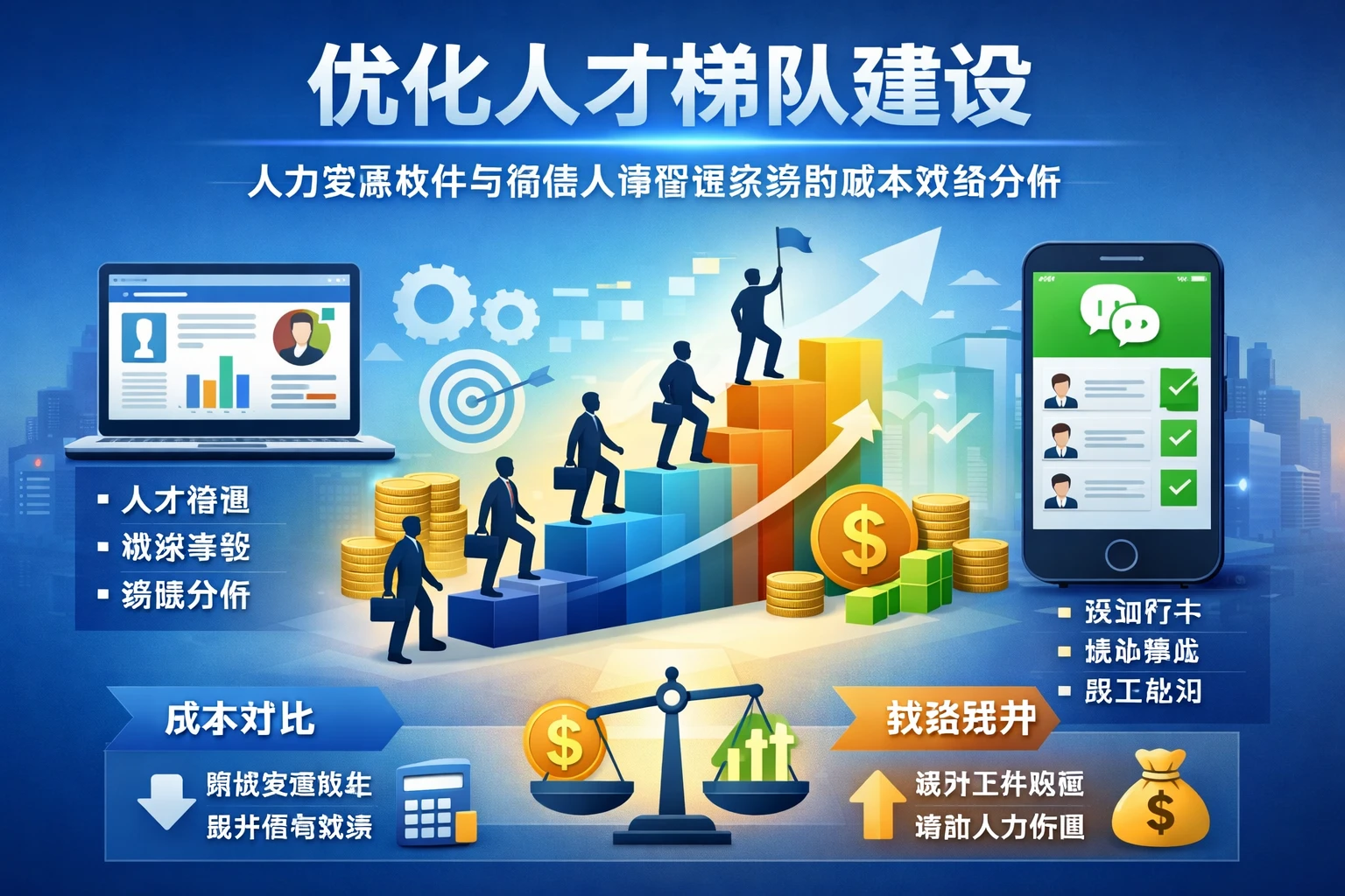 优化人才梯队建设：人力资源软件与微信人事管理系统的成本效益分析