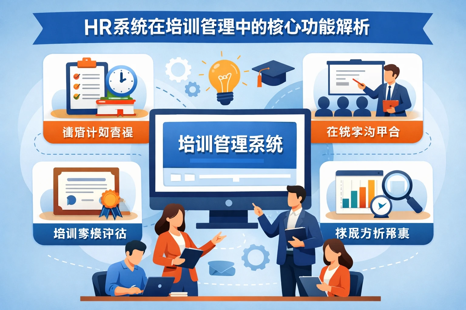 HR系统在培训管理中的核心功能解析