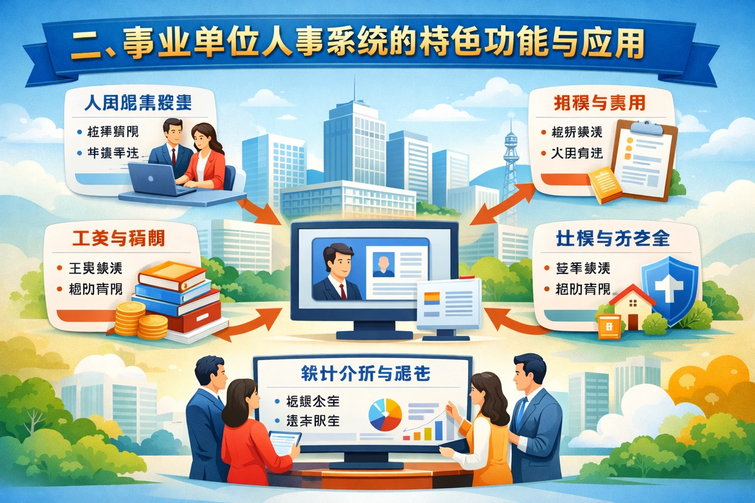 二、事业单位人事系统的特色功能与应用