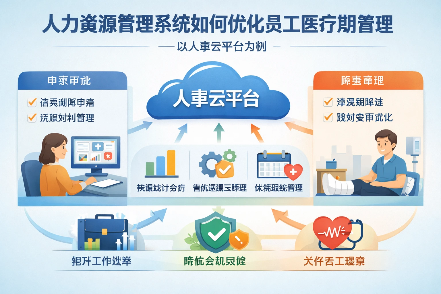 人力资源管理系统如何优化员工医疗期管理——以人事云平台为例