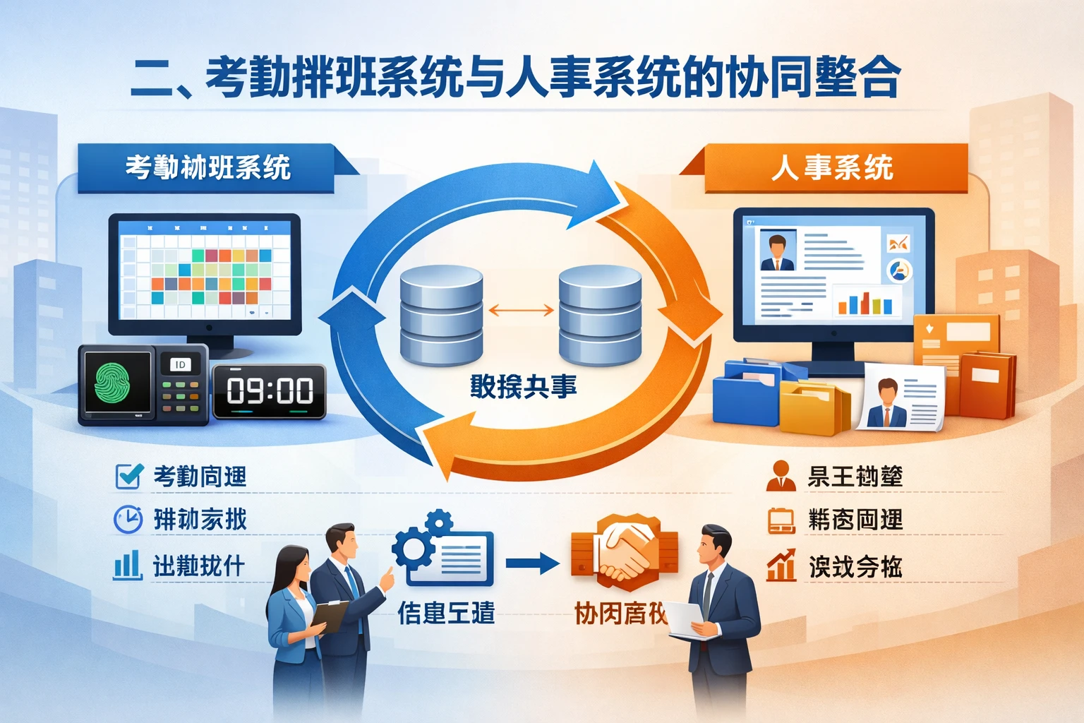 二、考勤排班系统与人事系统的协同整合