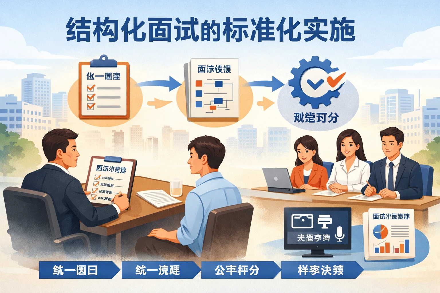 结构化面试的标准化实施