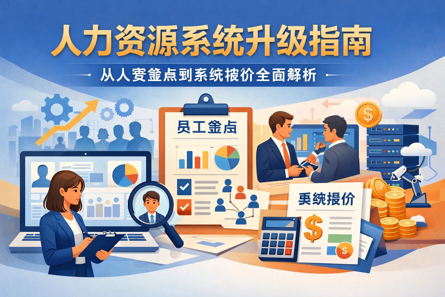 人力资源系统升级指南:从人员盘点到系统报价全面解析
