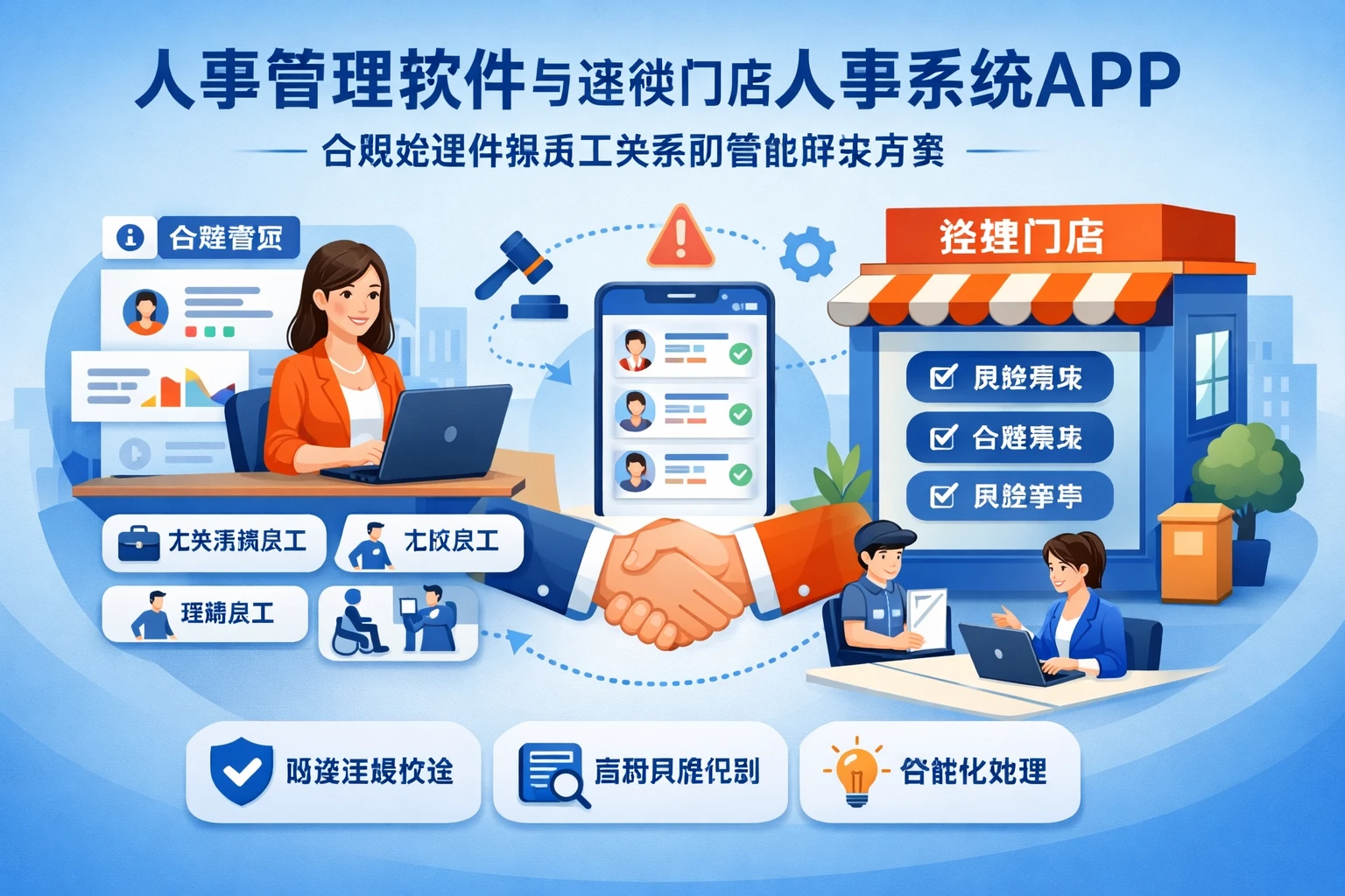 人事管理软件与连锁门店人事系统APP：合规处理特殊员工关系的智能解决方案