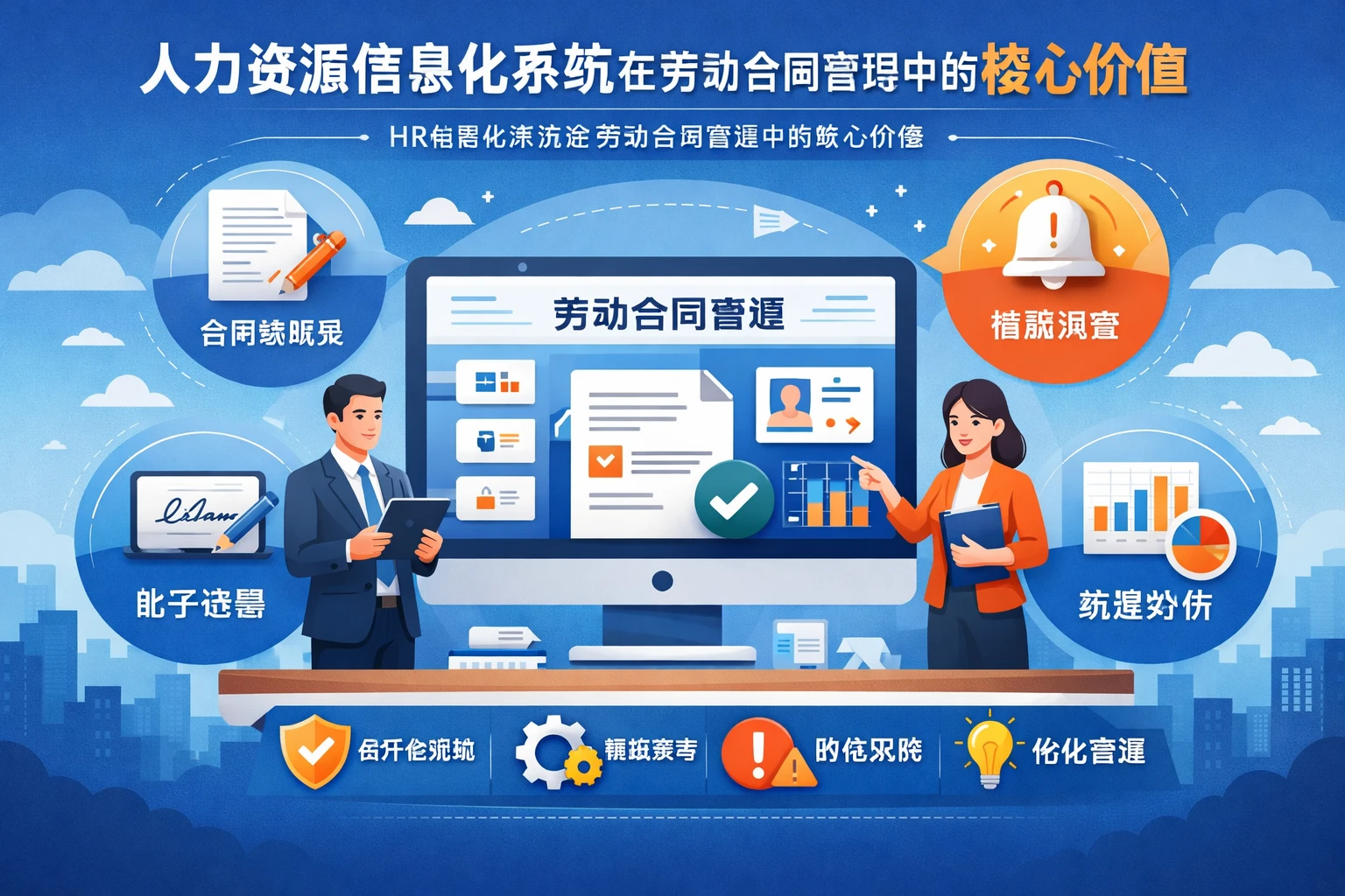 人力资源信息化系统在劳动合同管理中的核心价值