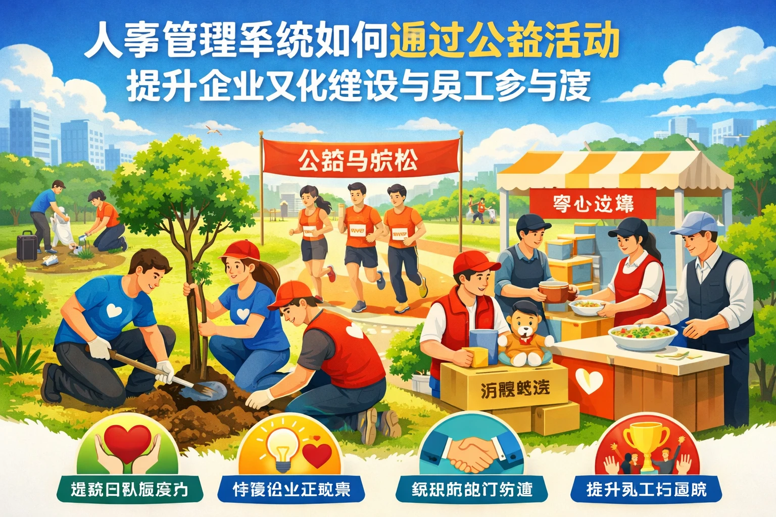 人事管理系统如何通过公益活动提升企业文化建设与员工参与度