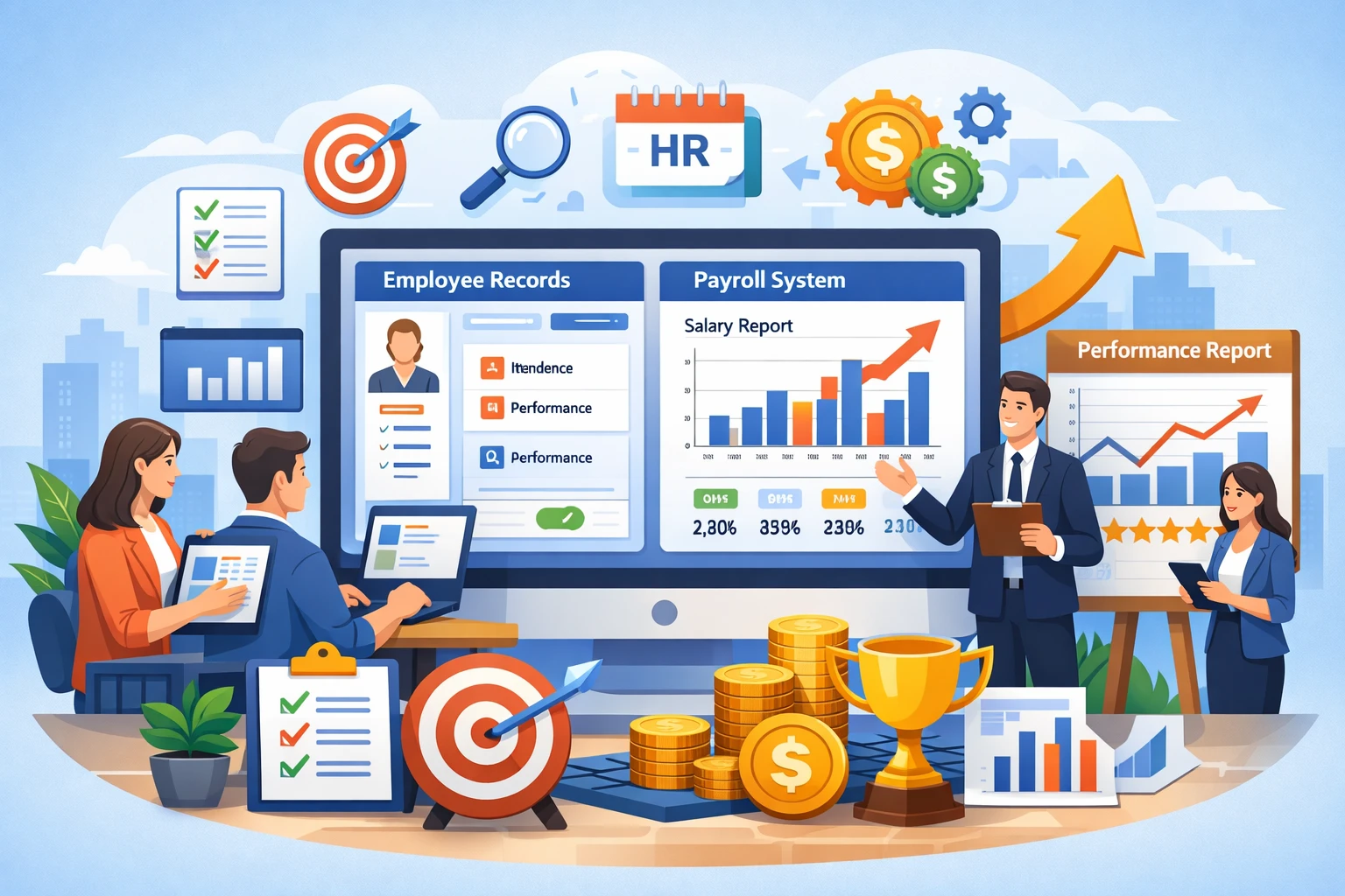 运用HR管理软件与薪酬管理系统优化创业公司绩效考核体系