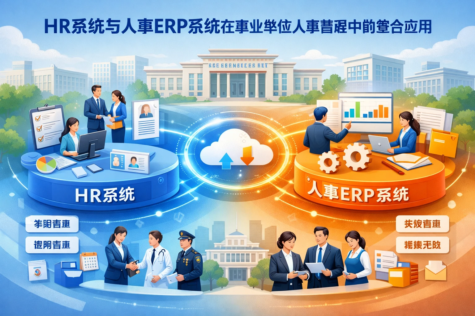 HR系统与人事ERP系统在事业单位人事管理中的整合应用