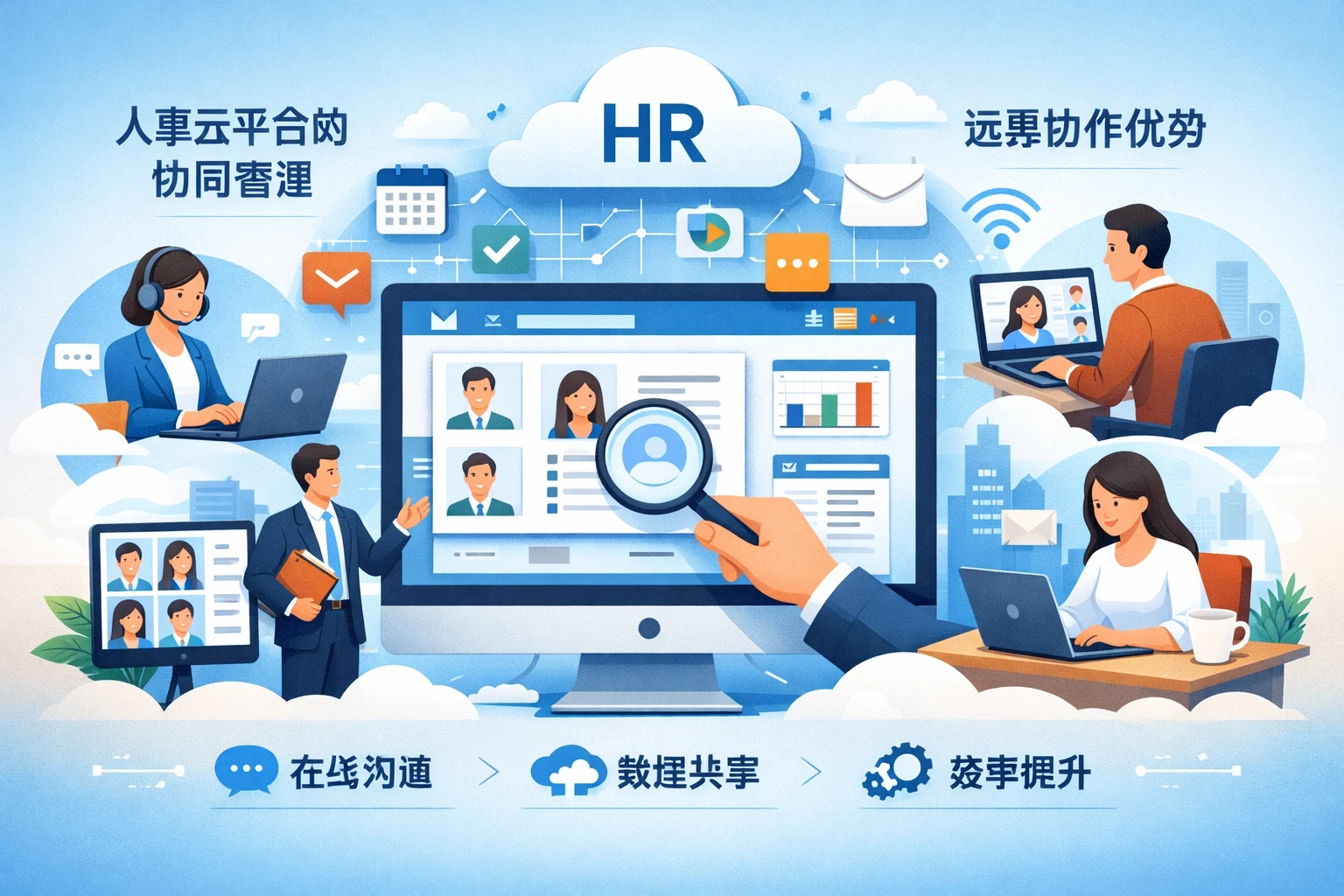 人事云平台的协同管理与远程协作优势