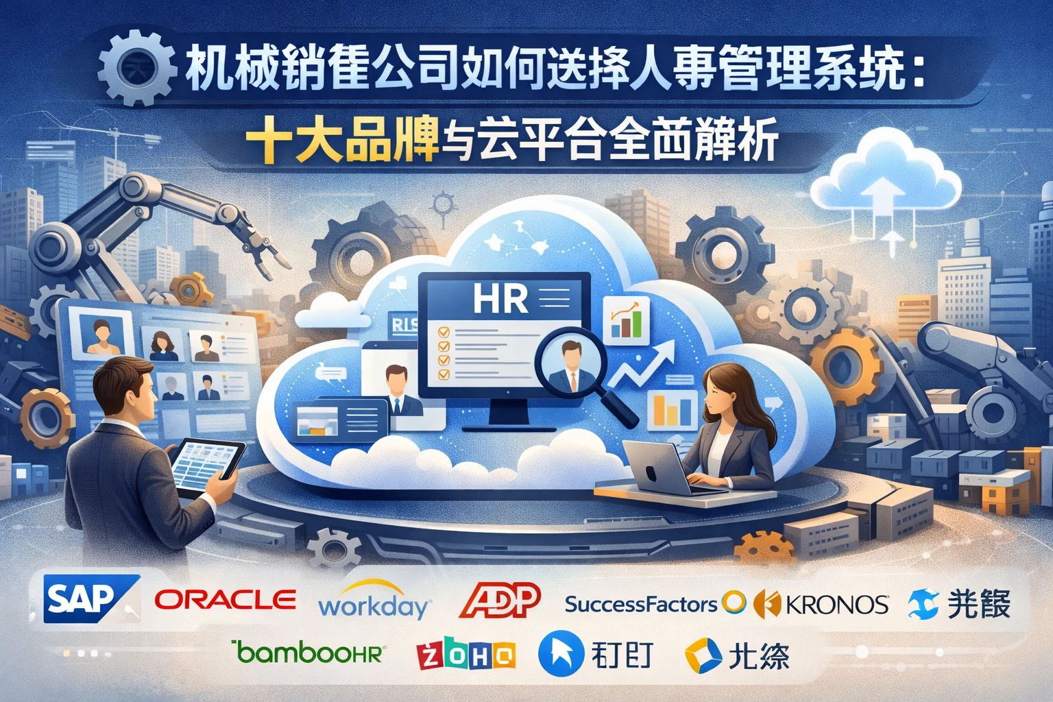 机械销售公司如何选择人事管理系统：十大品牌与云平台全面解析