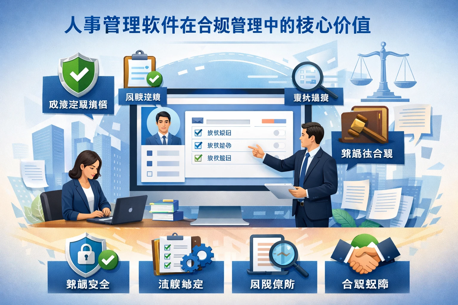 人事管理软件在合规管理中的核心价值