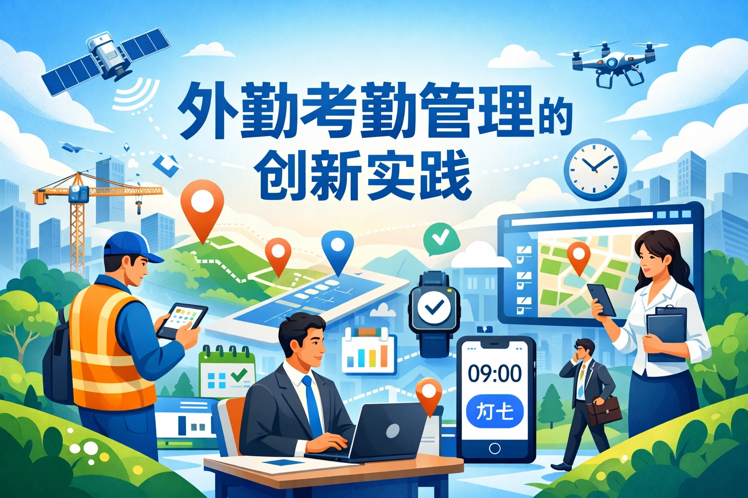 外勤考勤管理的创新实践