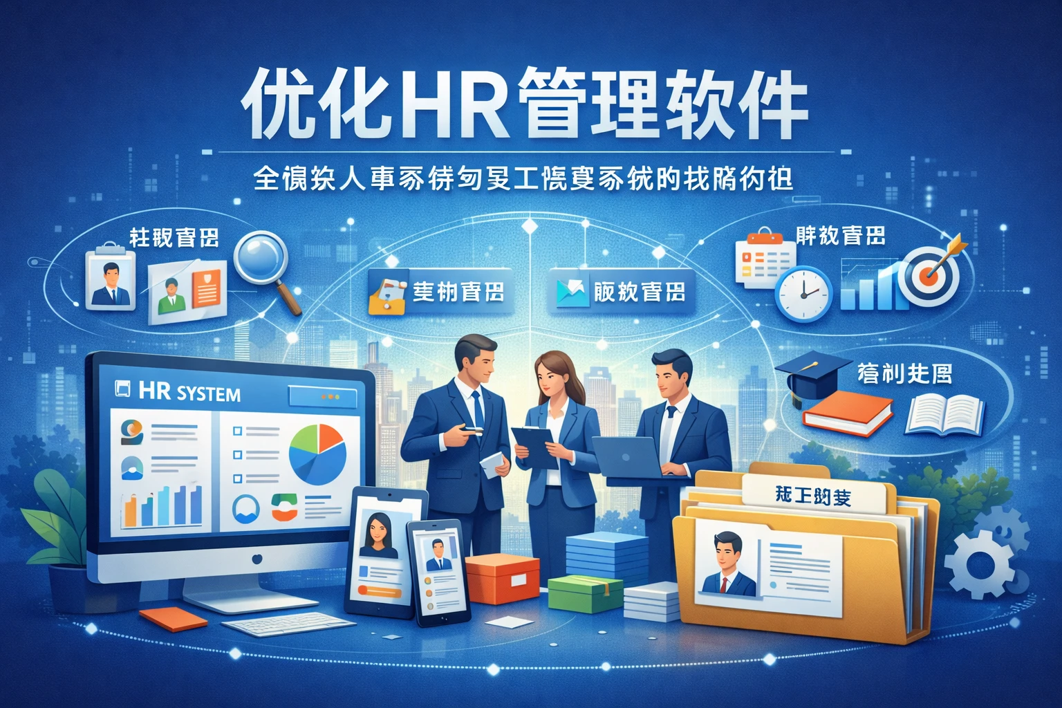 优化HR管理软件：全模块人事系统与员工档案系统的战略价值