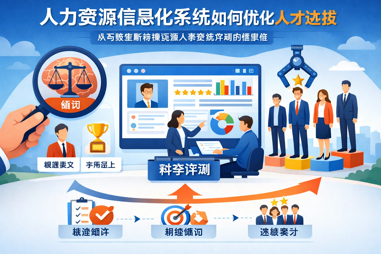 人力资源信息化系统如何优化人才选拔：从马姆奎斯特偏见看人事系统评测的重要性