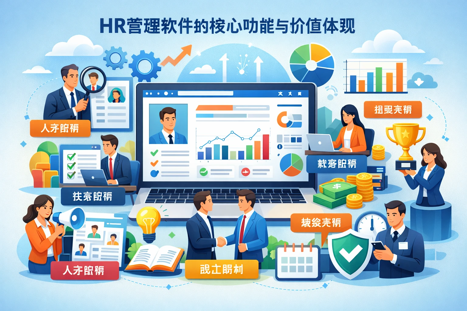 HR管理软件的核心功能与价值体现