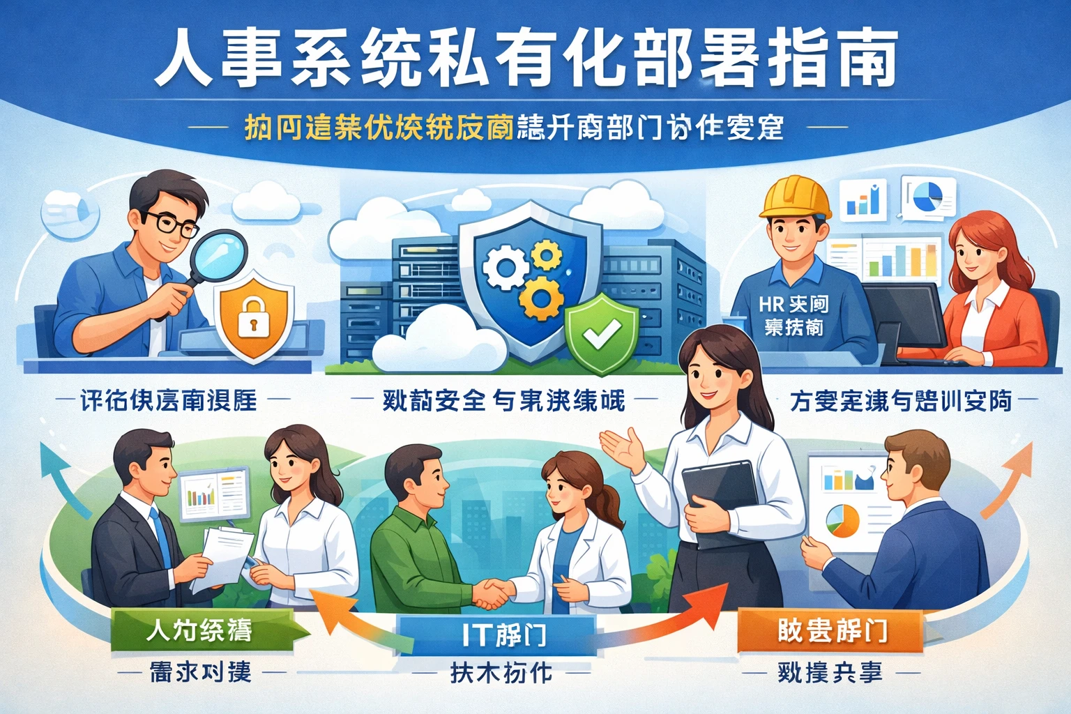 人事系统私有化部署指南:如何选择优质供应商提升跨部门协作效率