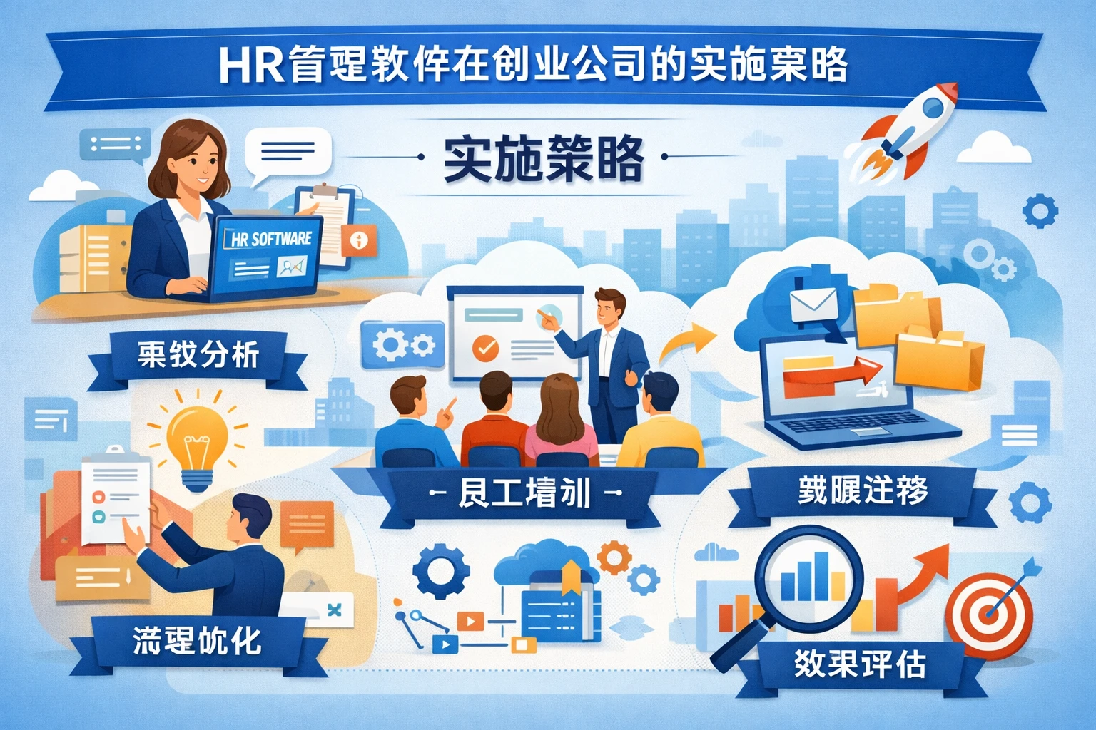 HR管理软件在创业公司的实施策略