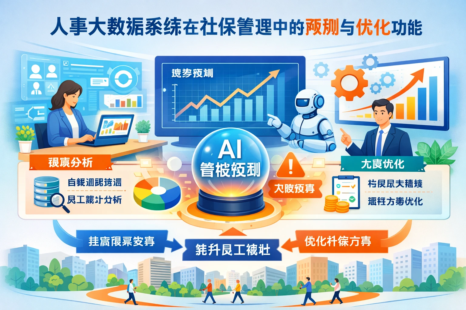 人事大数据系统在社保管理中的预测与优化功能