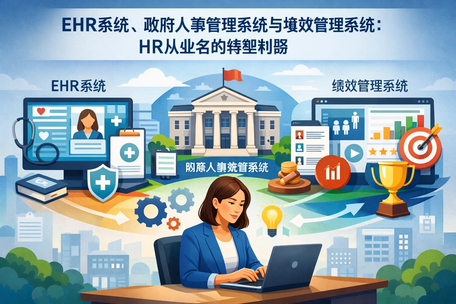 EHR系统、政府人事管理系统与绩效管理系统：HR从业者的转型利器