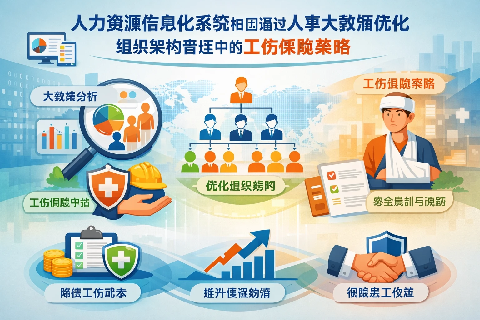 人力资源信息化系统如何通过人事大数据优化组织架构管理中的工伤保险策略
