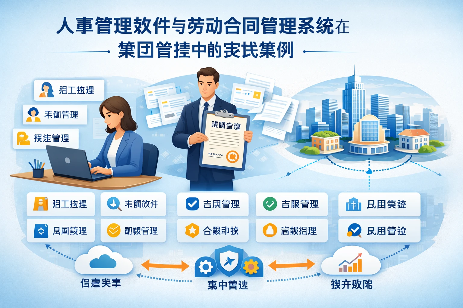 人事管理软件与劳动合同管理系统在集团管控中的实践案例