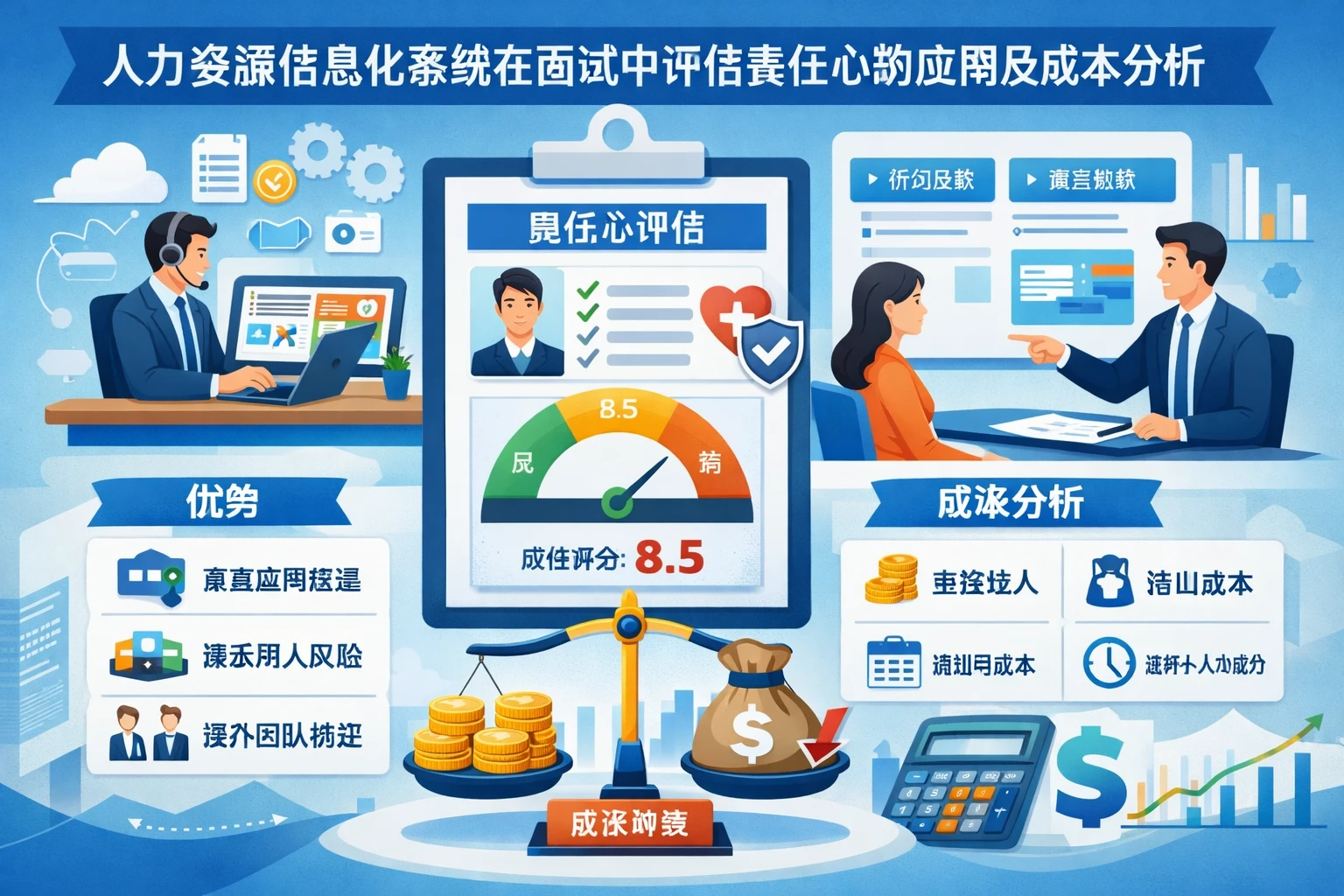 人力资源信息化系统在面试中评估责任心的应用及成本分析