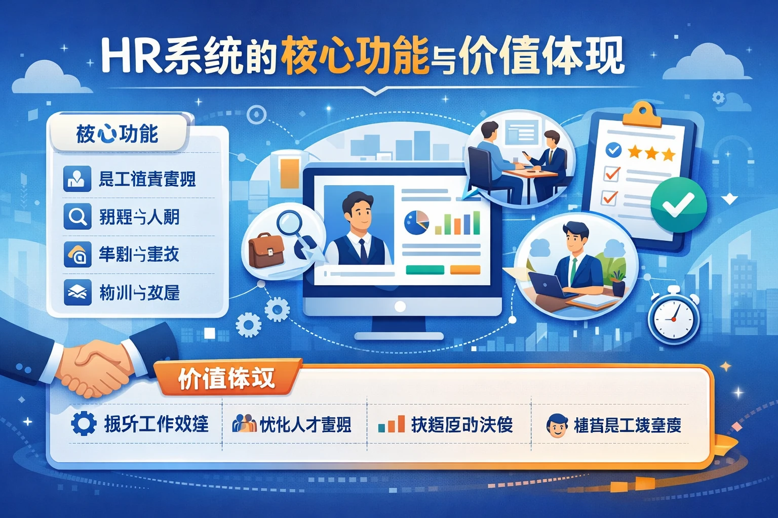 HR系统的核心功能与价值体现