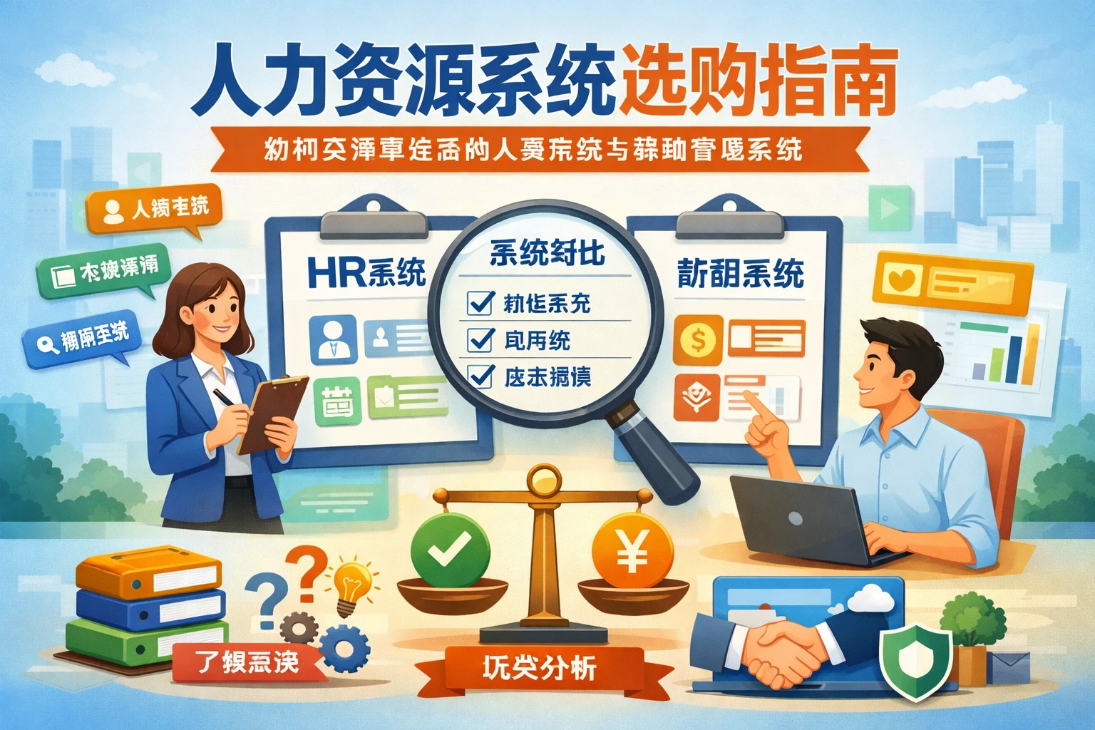 人力资源系统选购指南：如何选择最适合的人事系统与薪酬管理系统