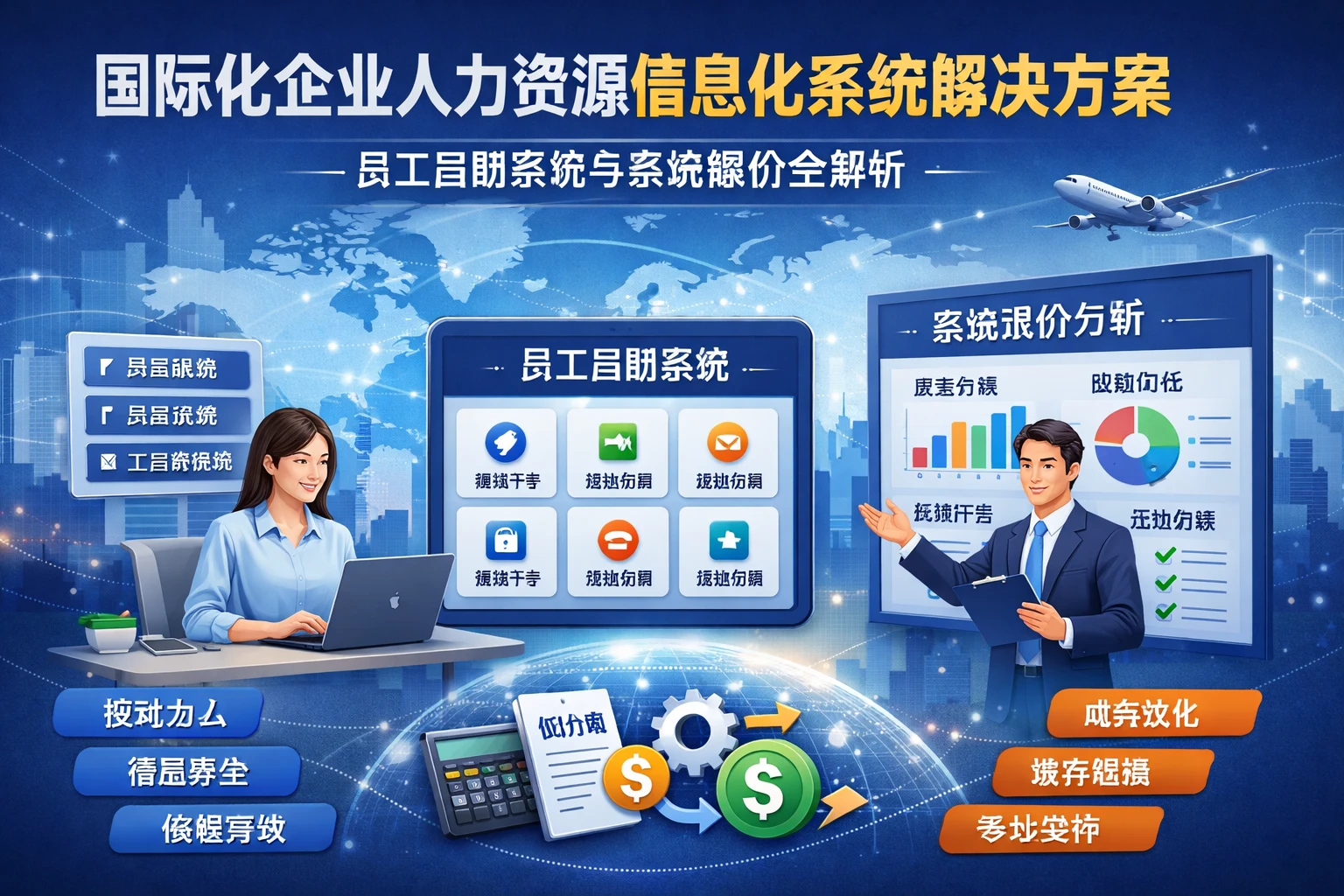 国际化企业人力资源信息化系统解决方案：员工自助系统与系统报价全解析