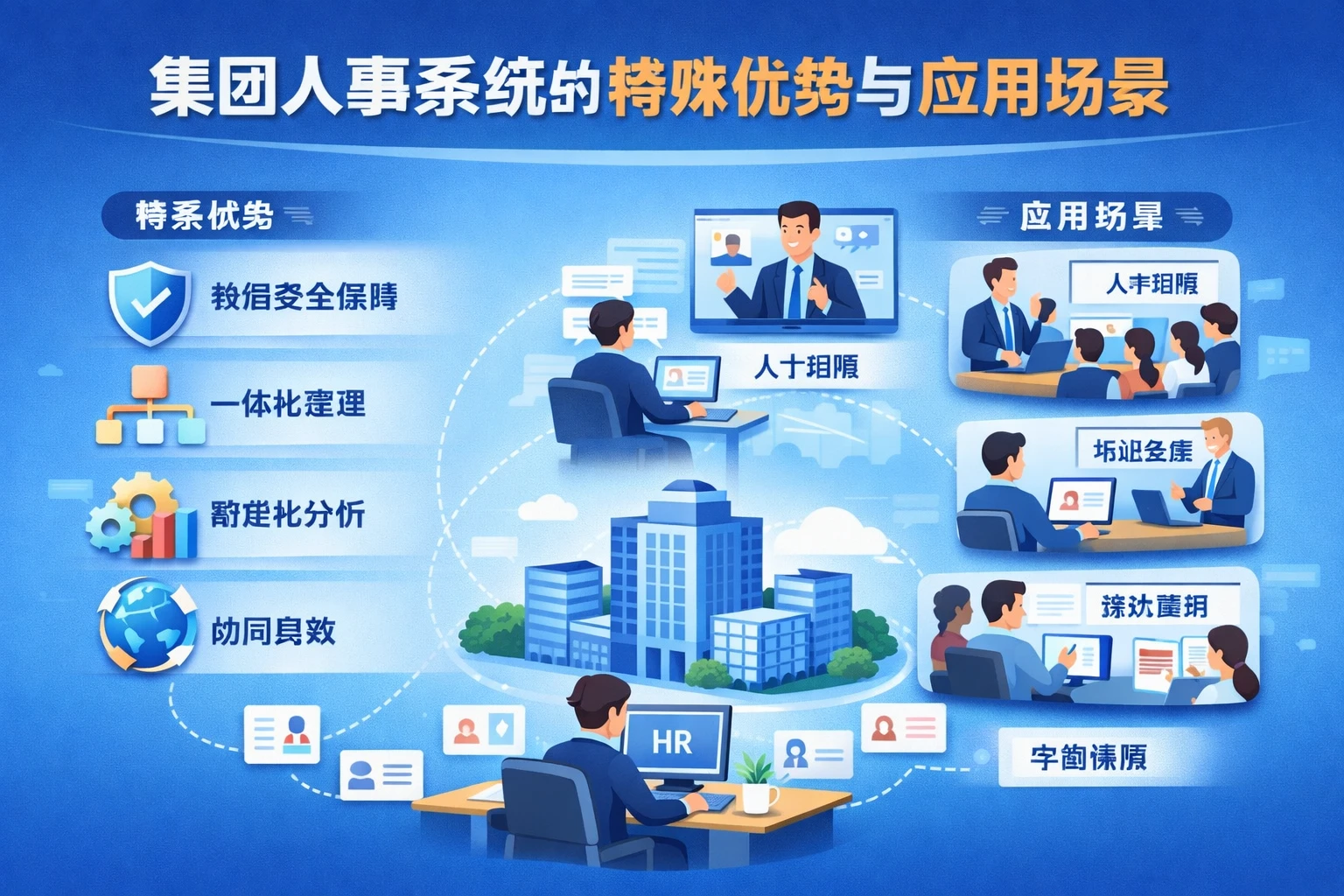 集团人事系统的特殊优势与应用场景