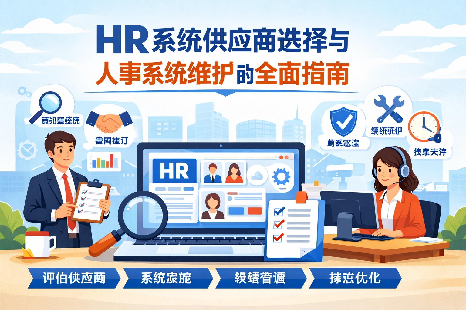 HR系统供应商选择与人事系统维护的全面指南