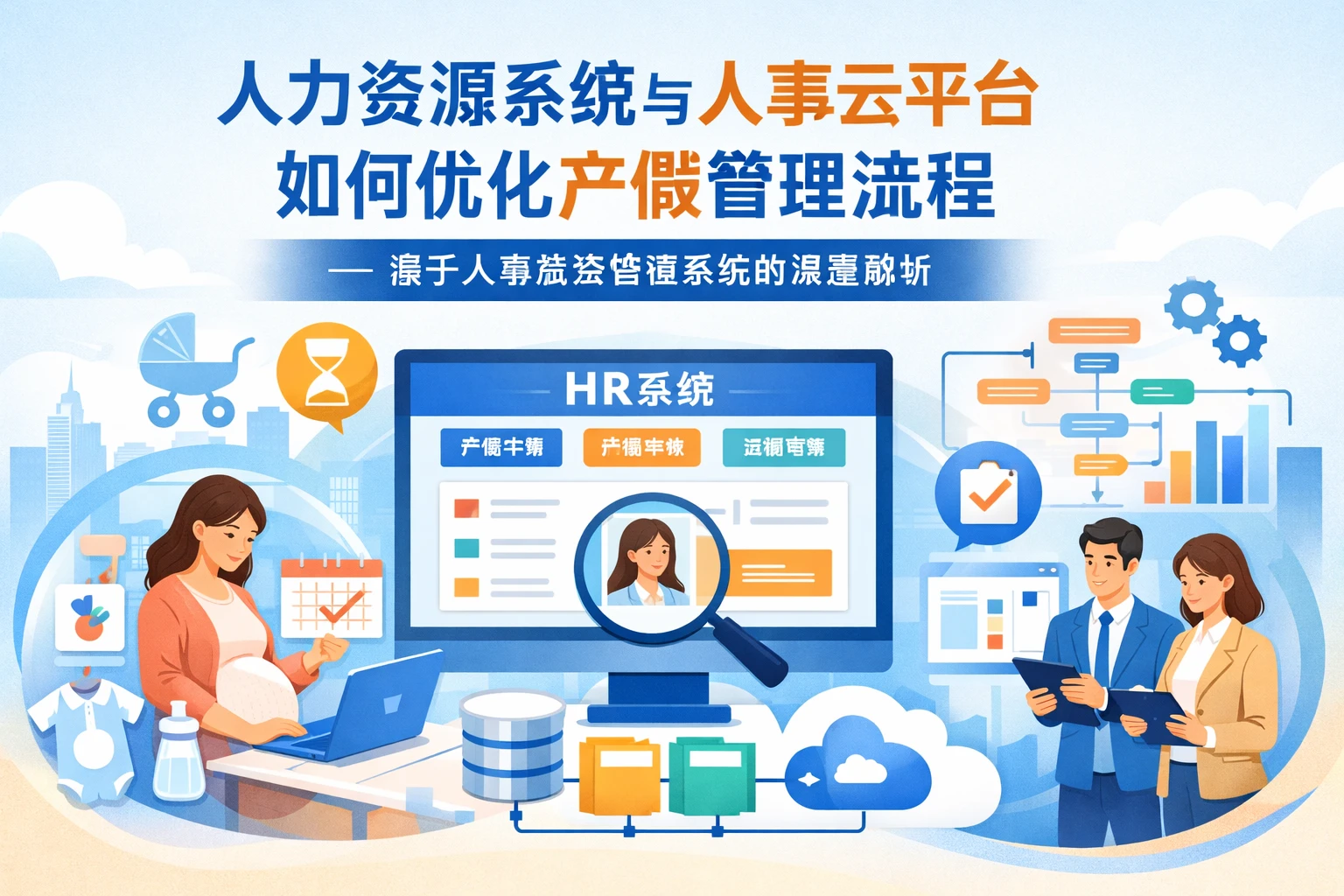 人力资源系统与人事云平台如何优化产假管理流程——基于人事档案管理系统的深度解析