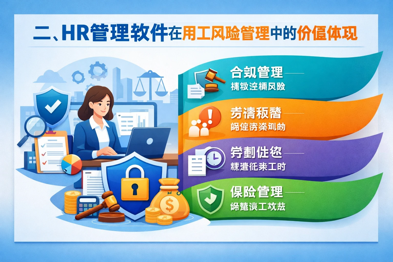 二、HR管理软件在用工风险管理中的价值体现