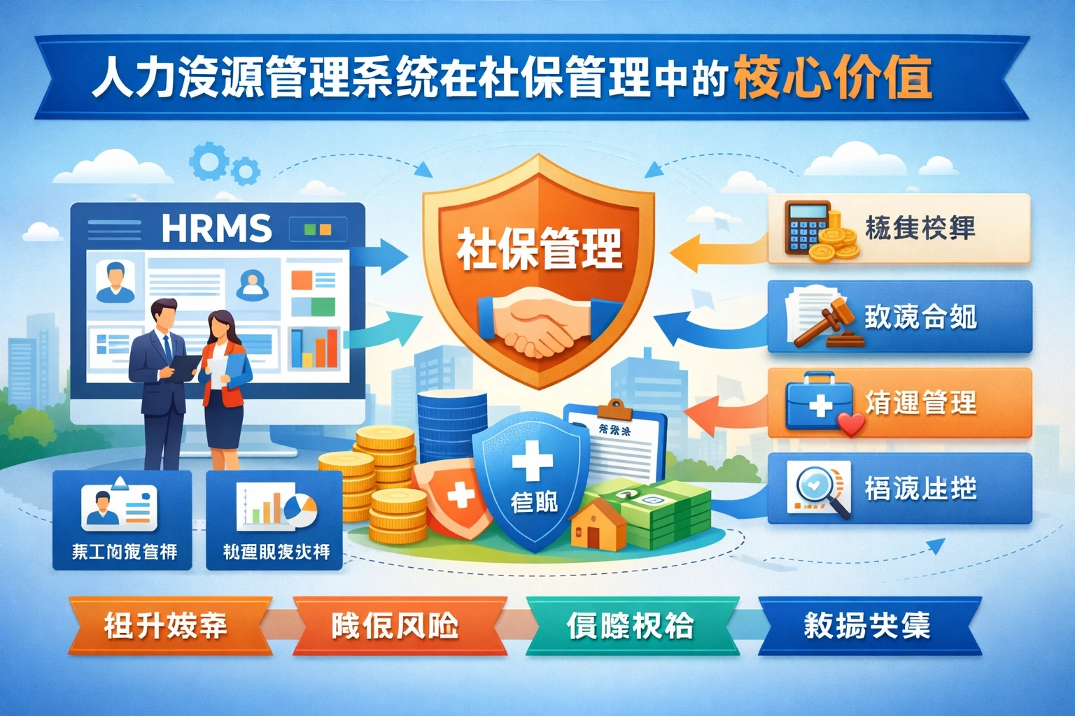 人力资源管理系统在社保管理中的核心价值